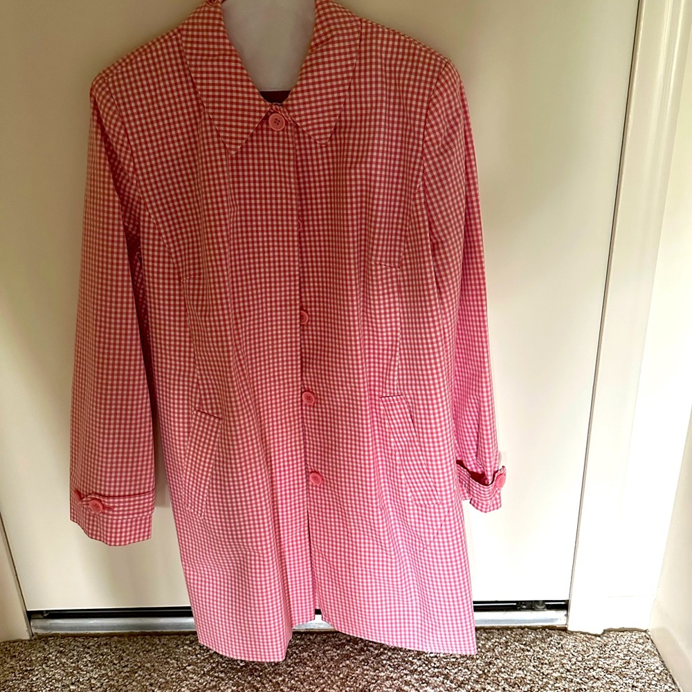 Loft pink spring jacket.  Dry cleaned - size LP.